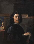Nicolas Poussin Self-Portrait oil painting